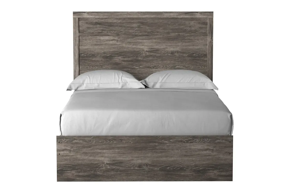 Stelsie Panel Bed in Gray, Full