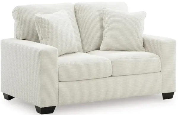 Amesley Loveseat in Ivory