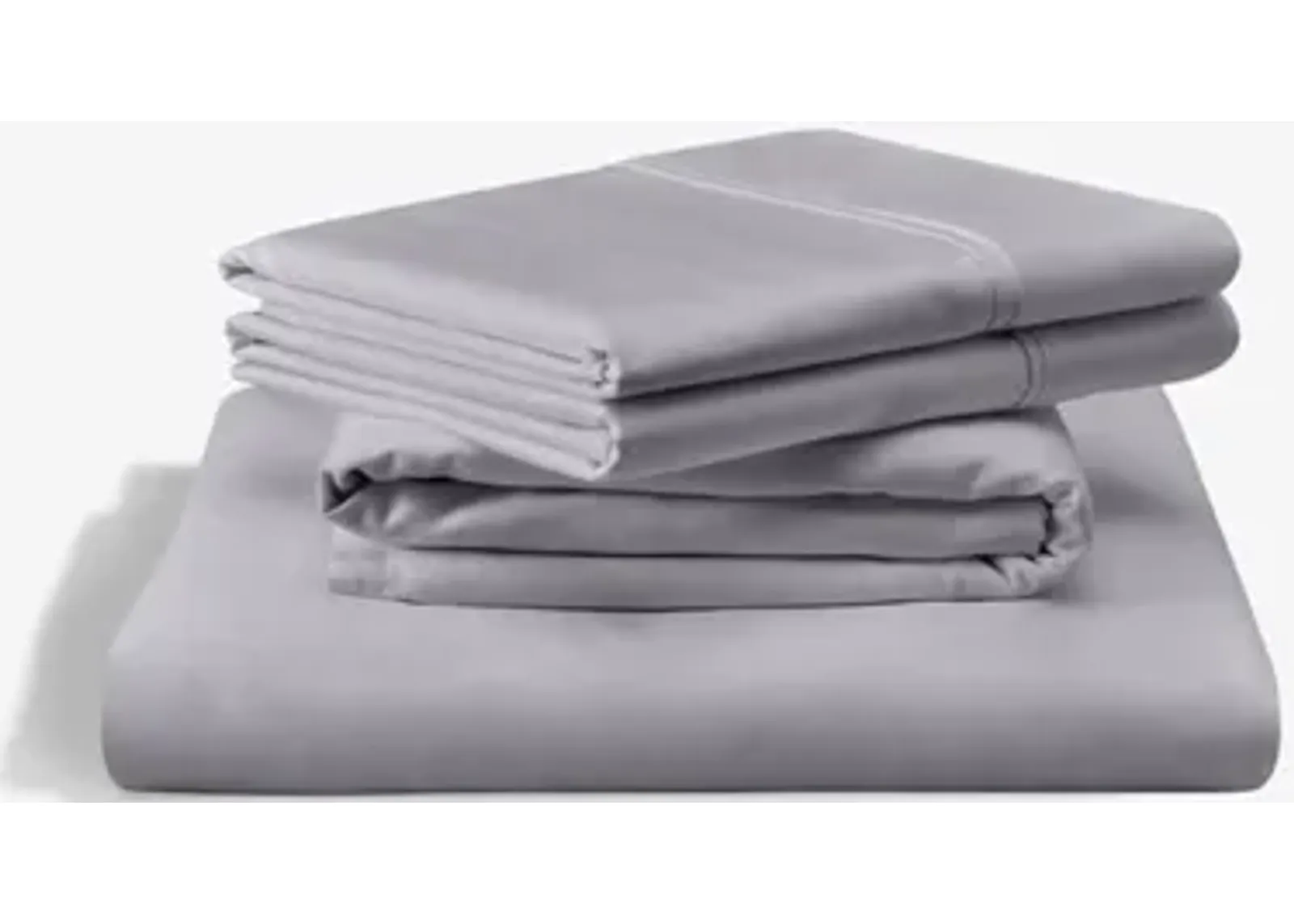 Tempur-Pedic Luxe Egyptian Sheets in Gray, Eastern King