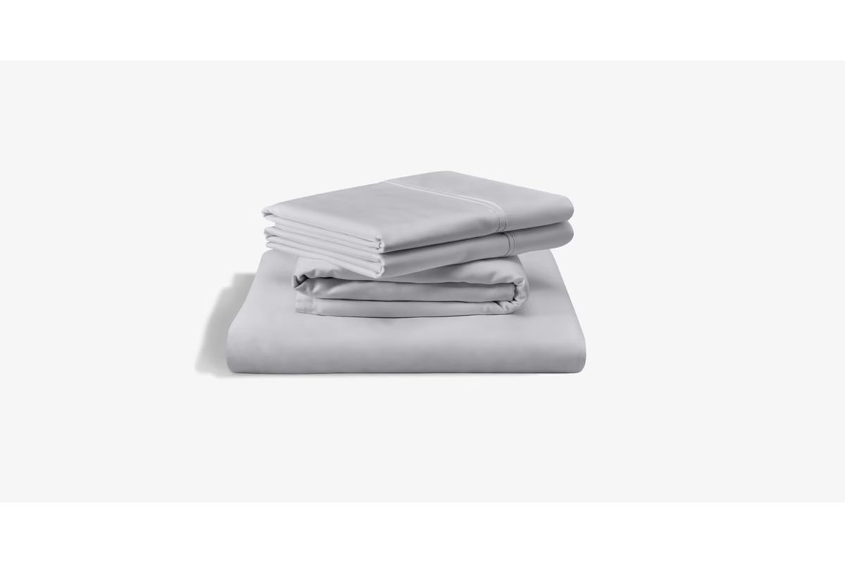 Tempur-Pedic Luxe Egyptian Sheets in Silver Mist, CA King