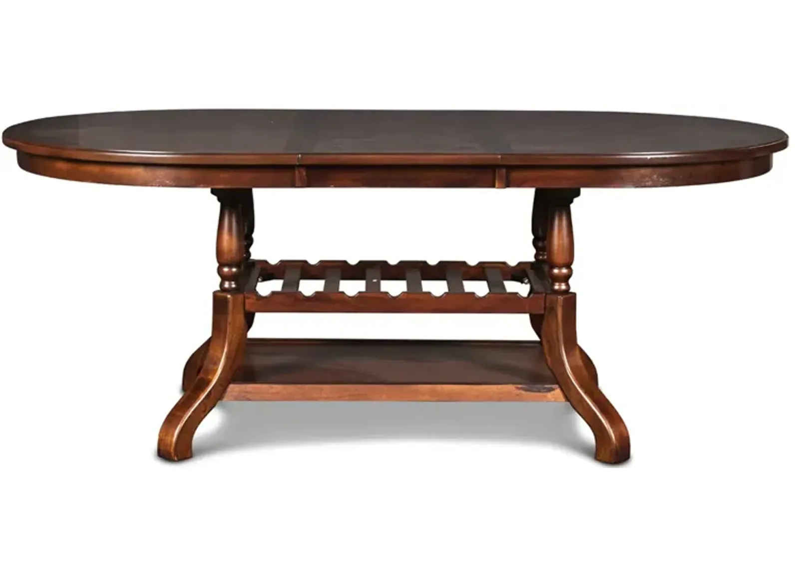 Bixby Oval Extendable Dining Table in Espresso