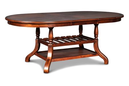 Bixby Oval Extendable Dining Table in Espresso