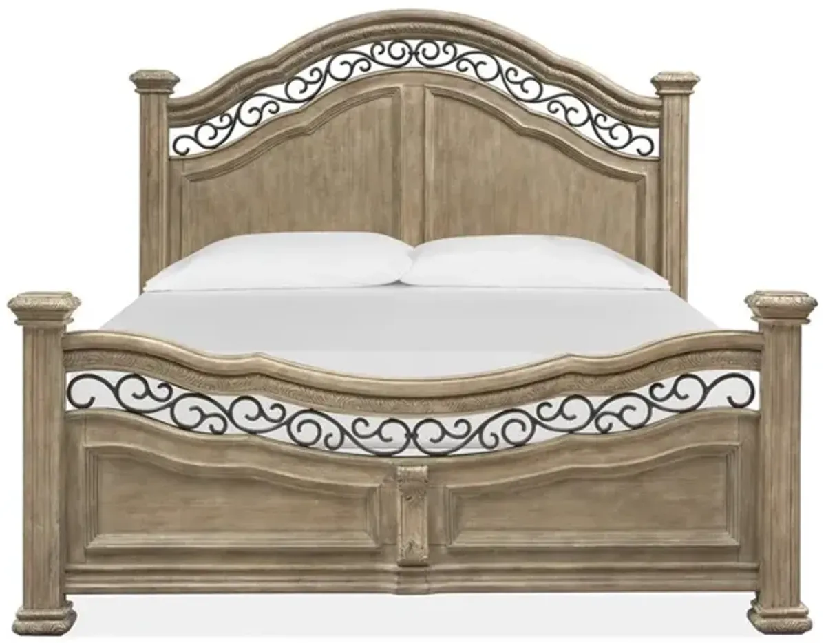 Durango Panel Bed in Fawn, Eastern King