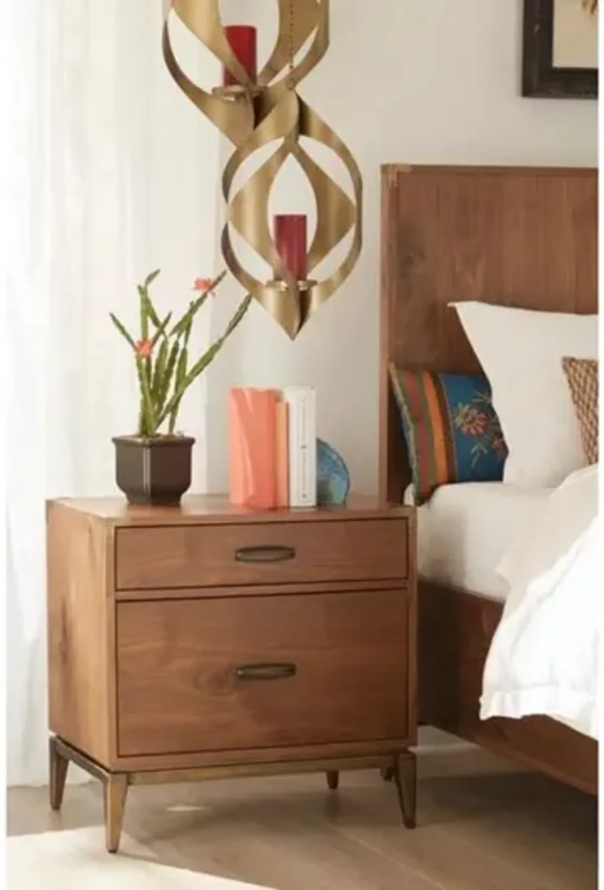 Adler Nightstand in Natural Walnut