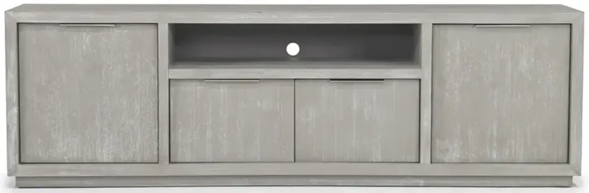 Oxford Media Console in Mineral, 84 Inch