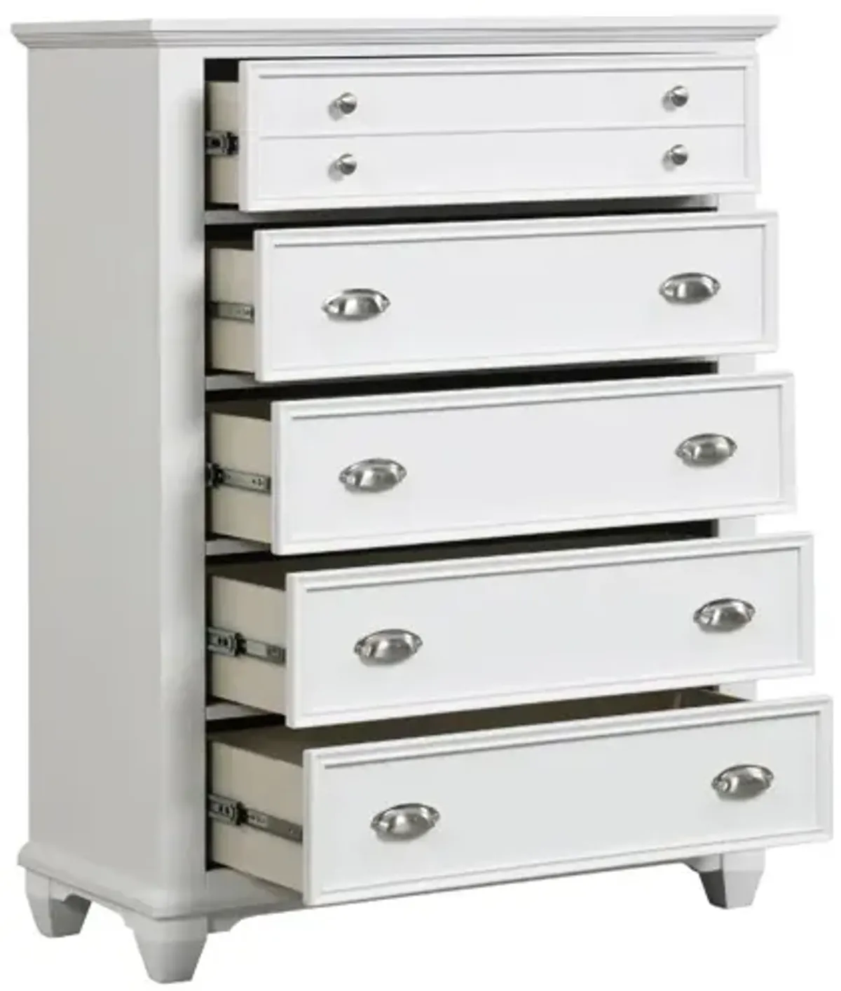 Jamestown Chest in White