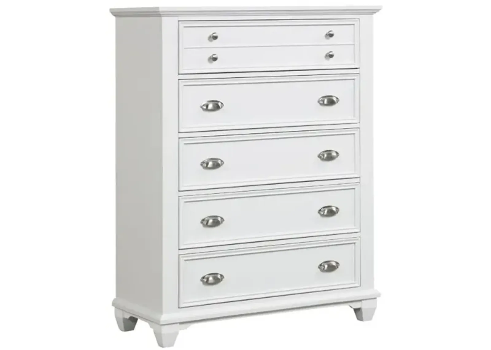 Jamestown Chest in White