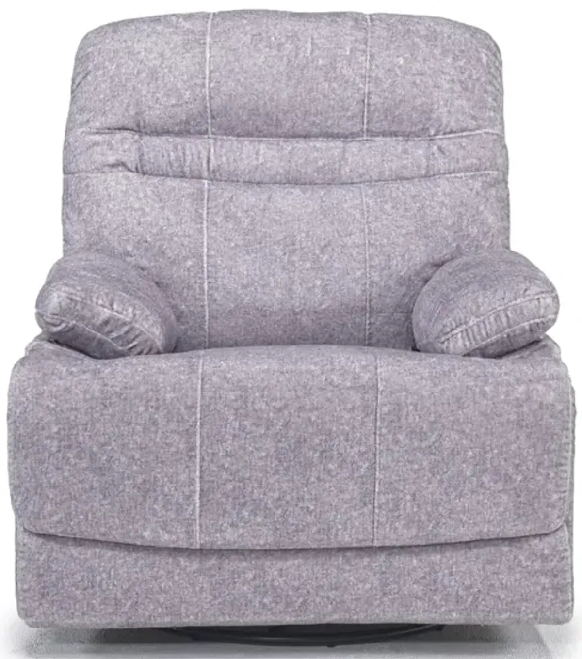 Roscoe Power Gliding Recliner in Forester Light Gray