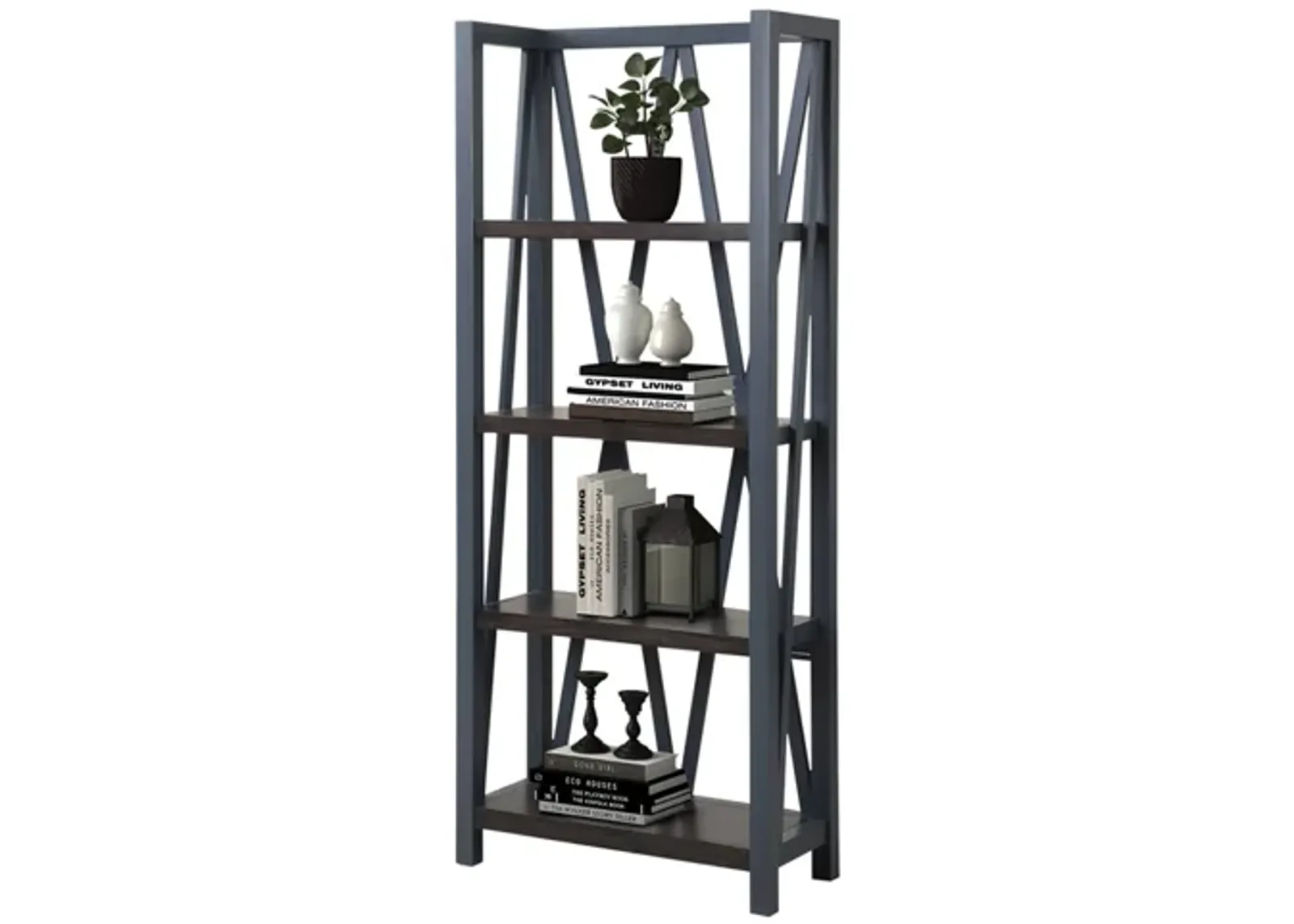 Americana Bookcase in Blue