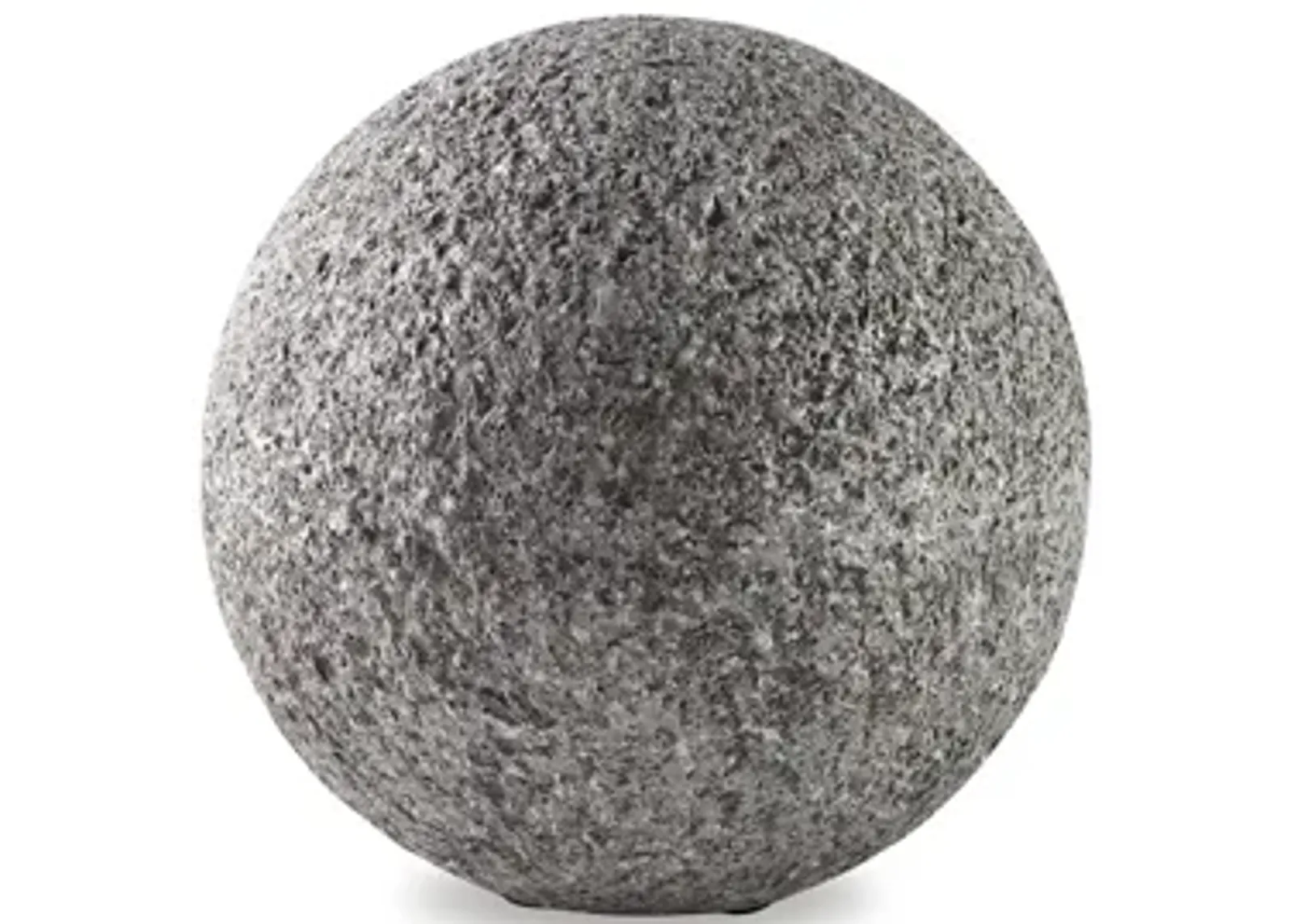 Chanlow Medium Round Sculpture in Gray