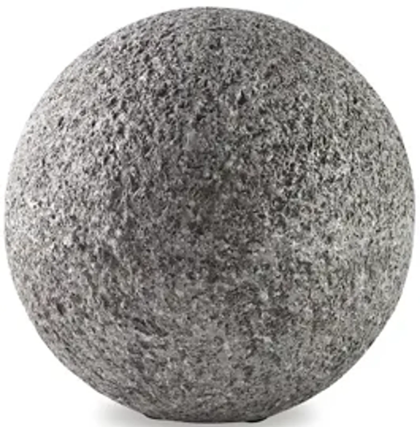 Chanlow Medium Round Sculpture in Gray