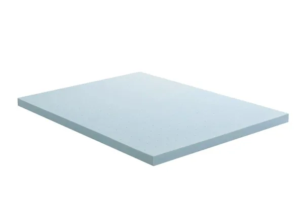 SleepMor 3 Inch Gel Infused Ventilated Mattress Topper, Eastern King