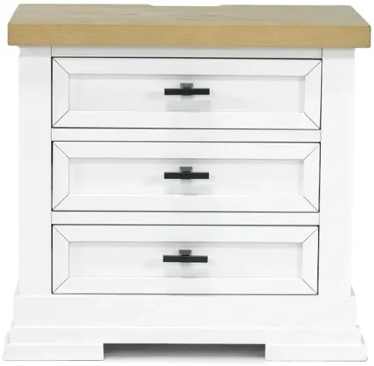 Ashbryn Nightstand in White