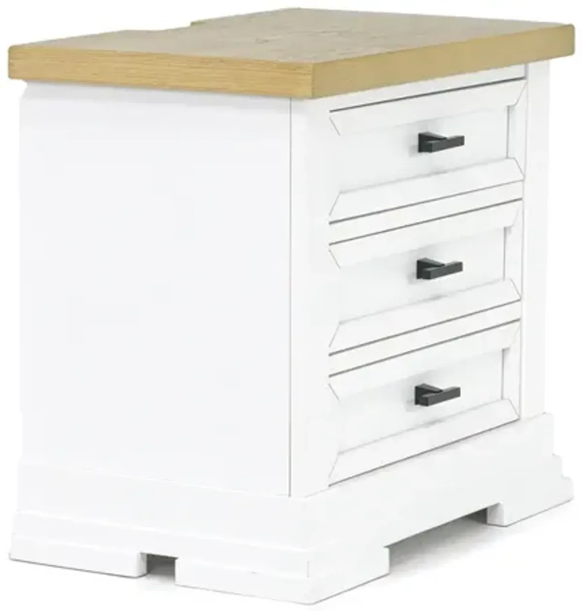 Ashbryn Nightstand in White