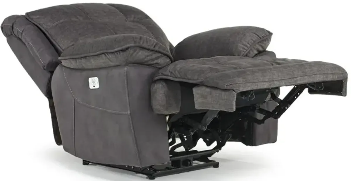 Bubba 2 Power Recliner in Graphite