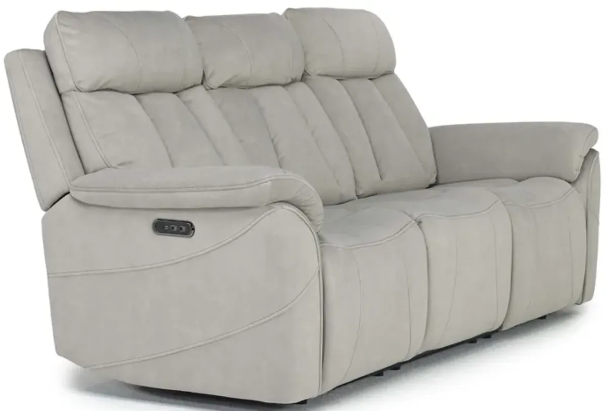 Tate 2 Power Sofa in Dove