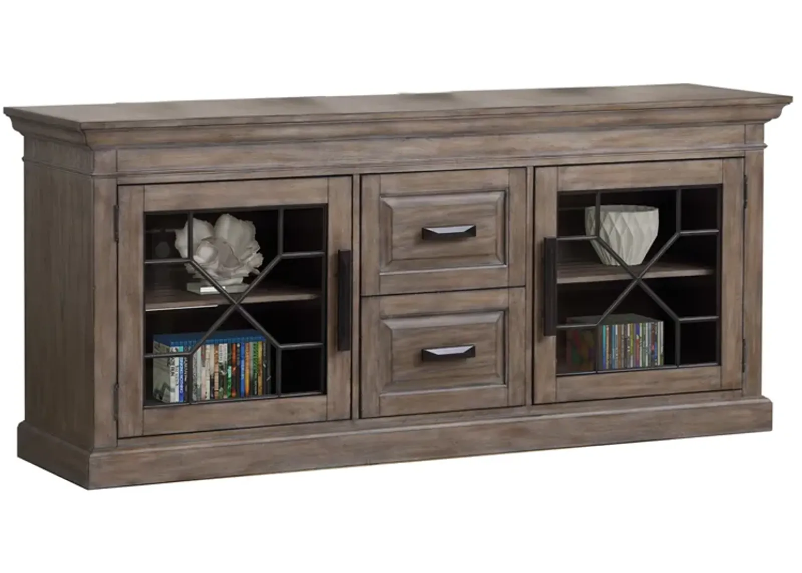 Sundance Media Console in Brown, 76 Inch