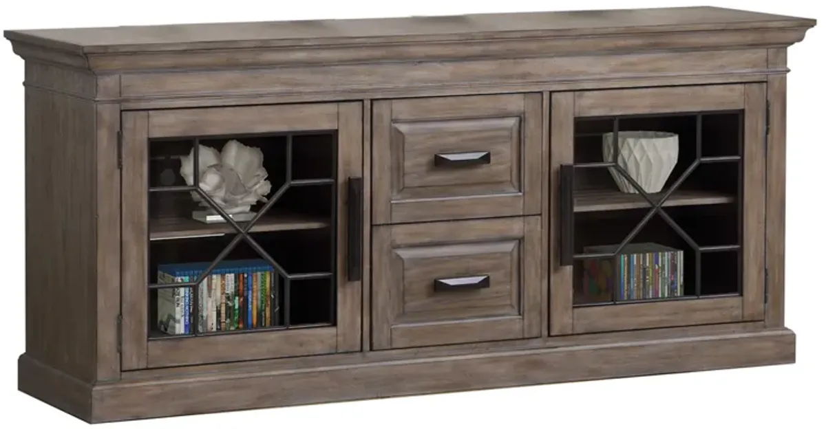 Sundance Media Console in Brown, 76 Inch