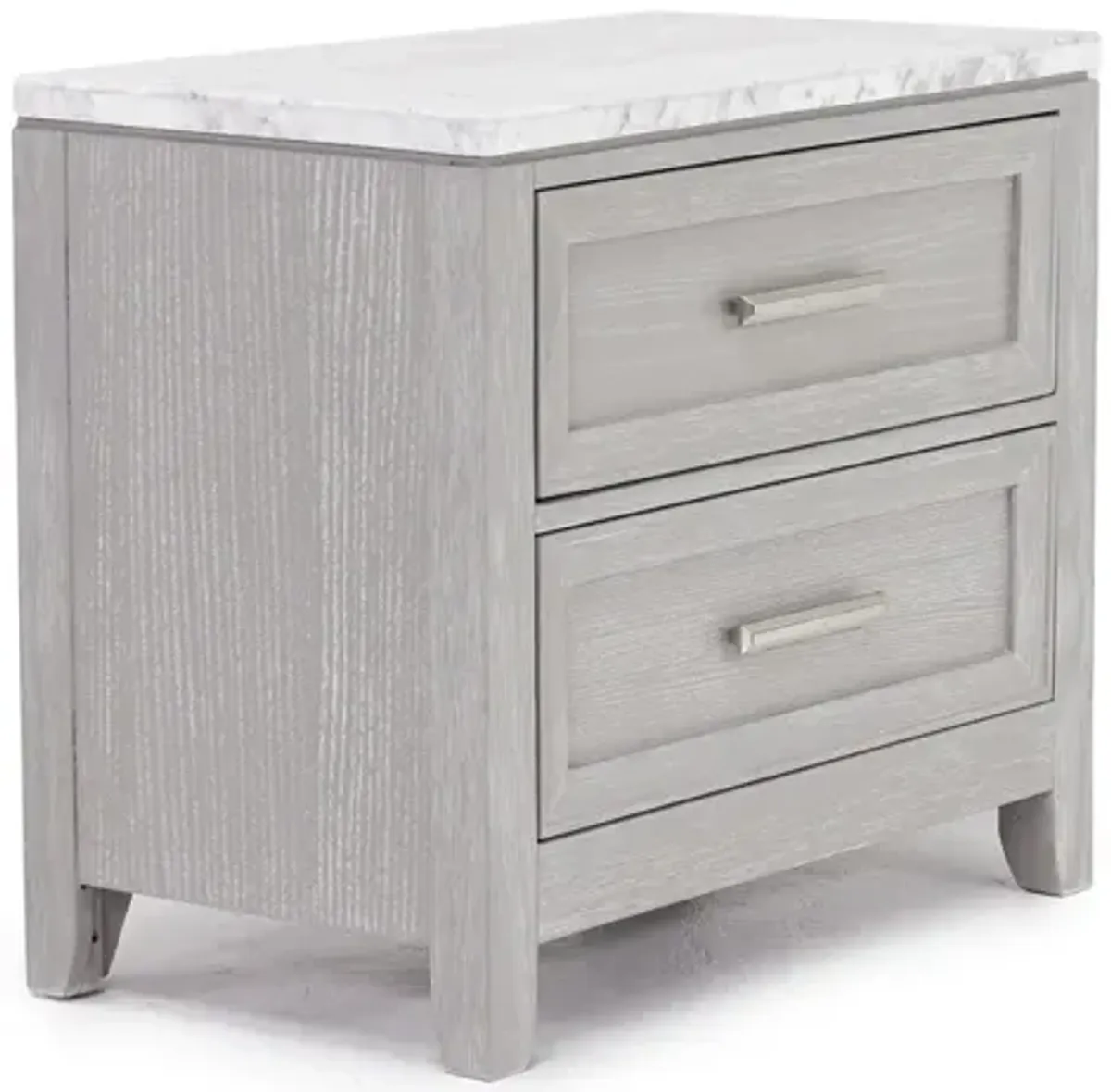 Fiona Nightstand in Mist Gray