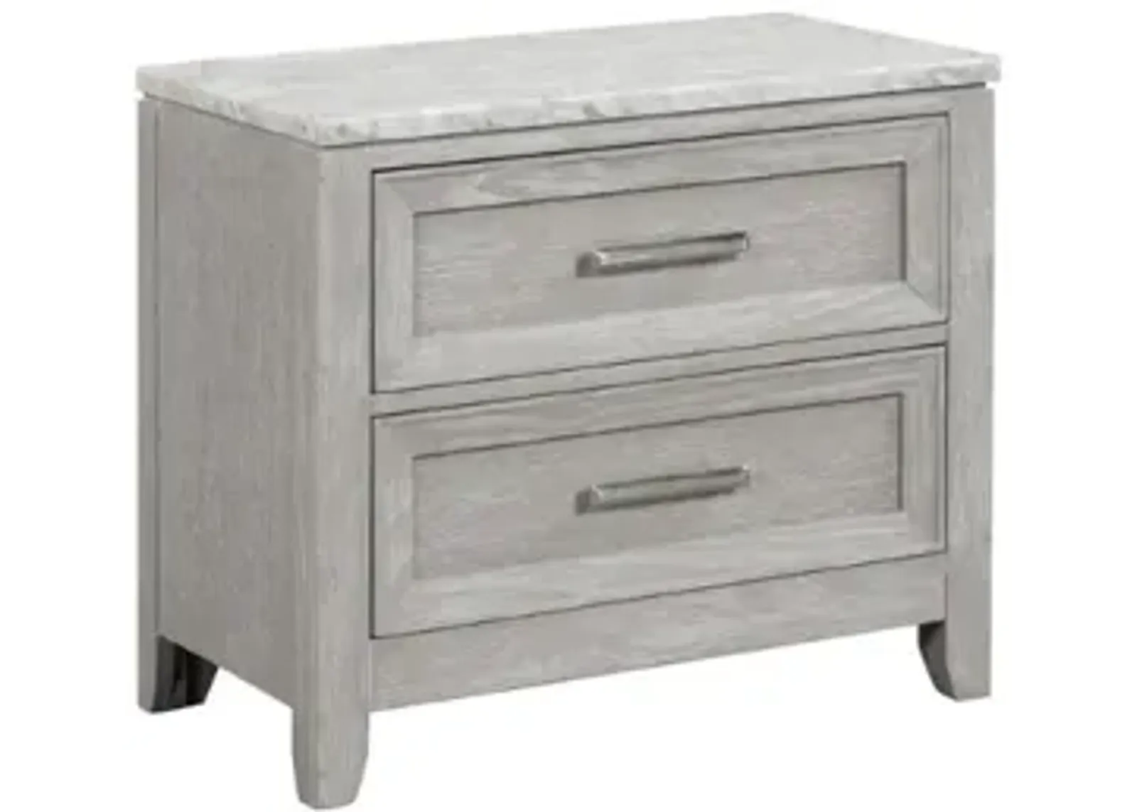 Fiona Nightstand in Mist Gray