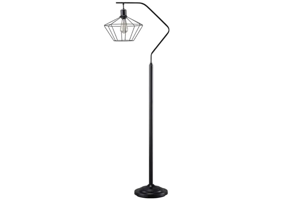 Makeika Floor Lamp in Black