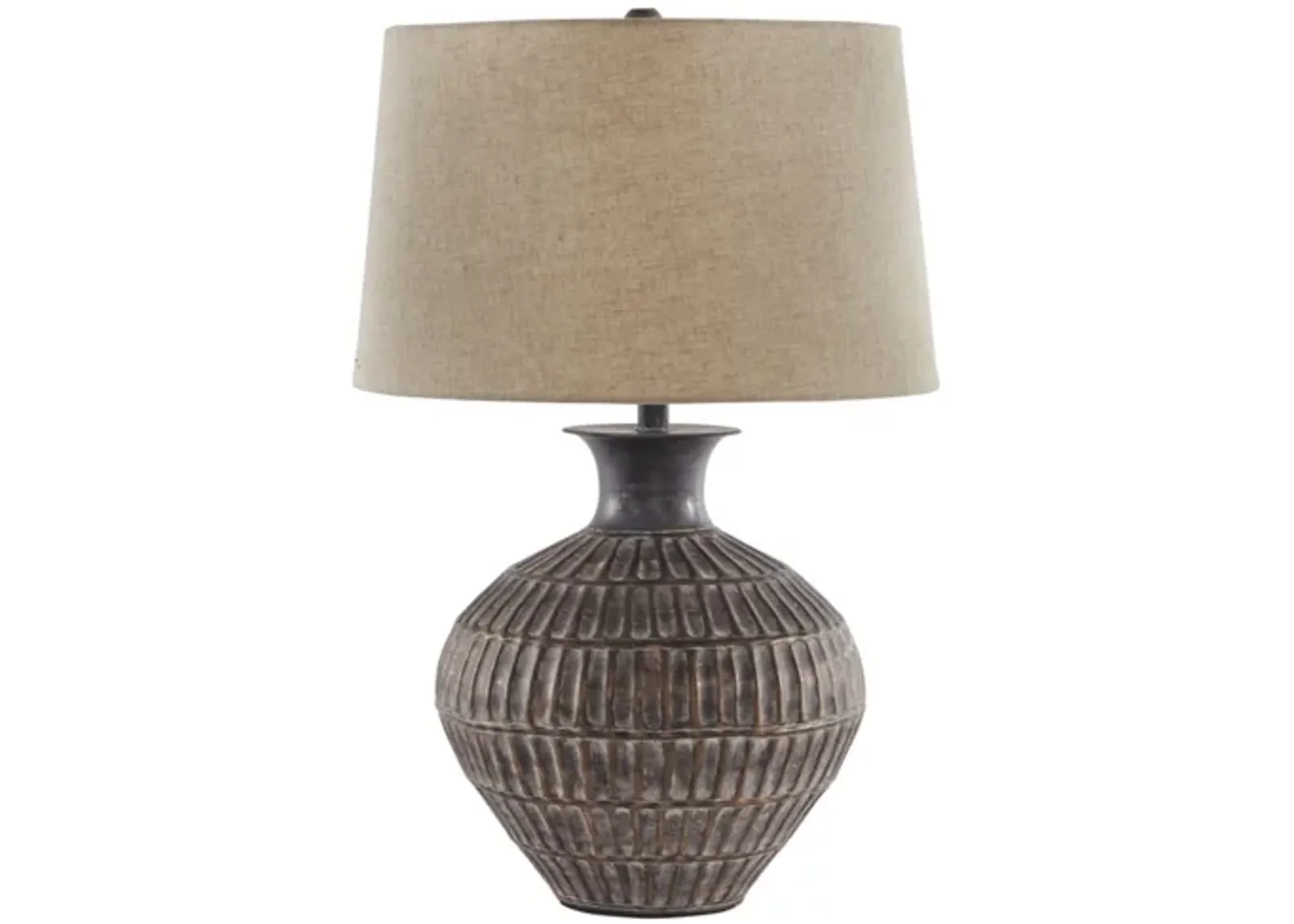 Magan Table Lamp in Antique Bronze Finish