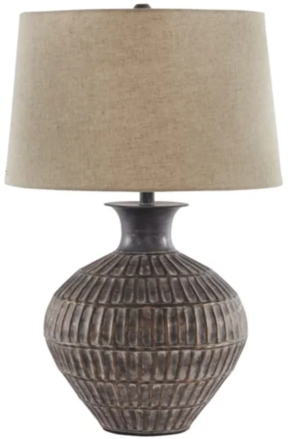 Magan Table Lamp in Antique Bronze Finish