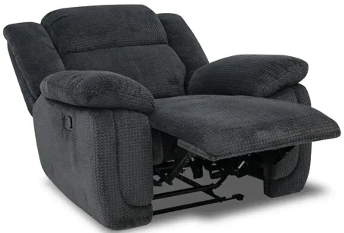 Jayne Recliner in Charcoal