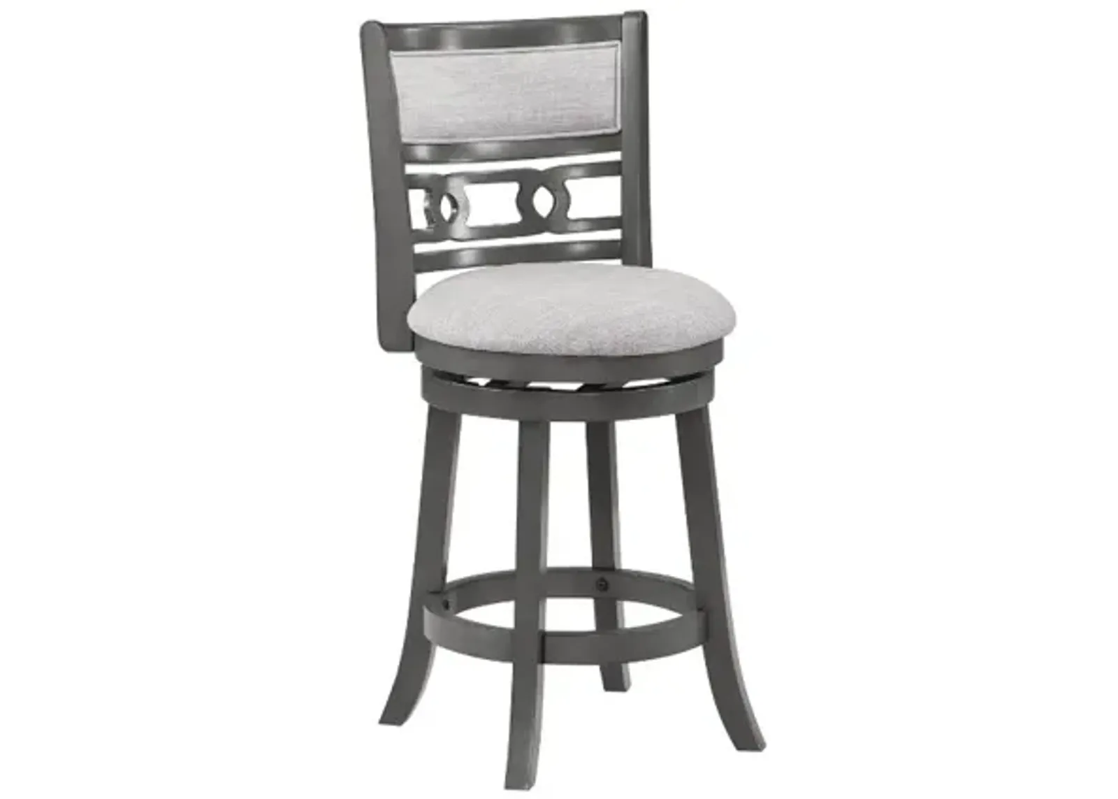 Gia Counter Height Stool in Gray