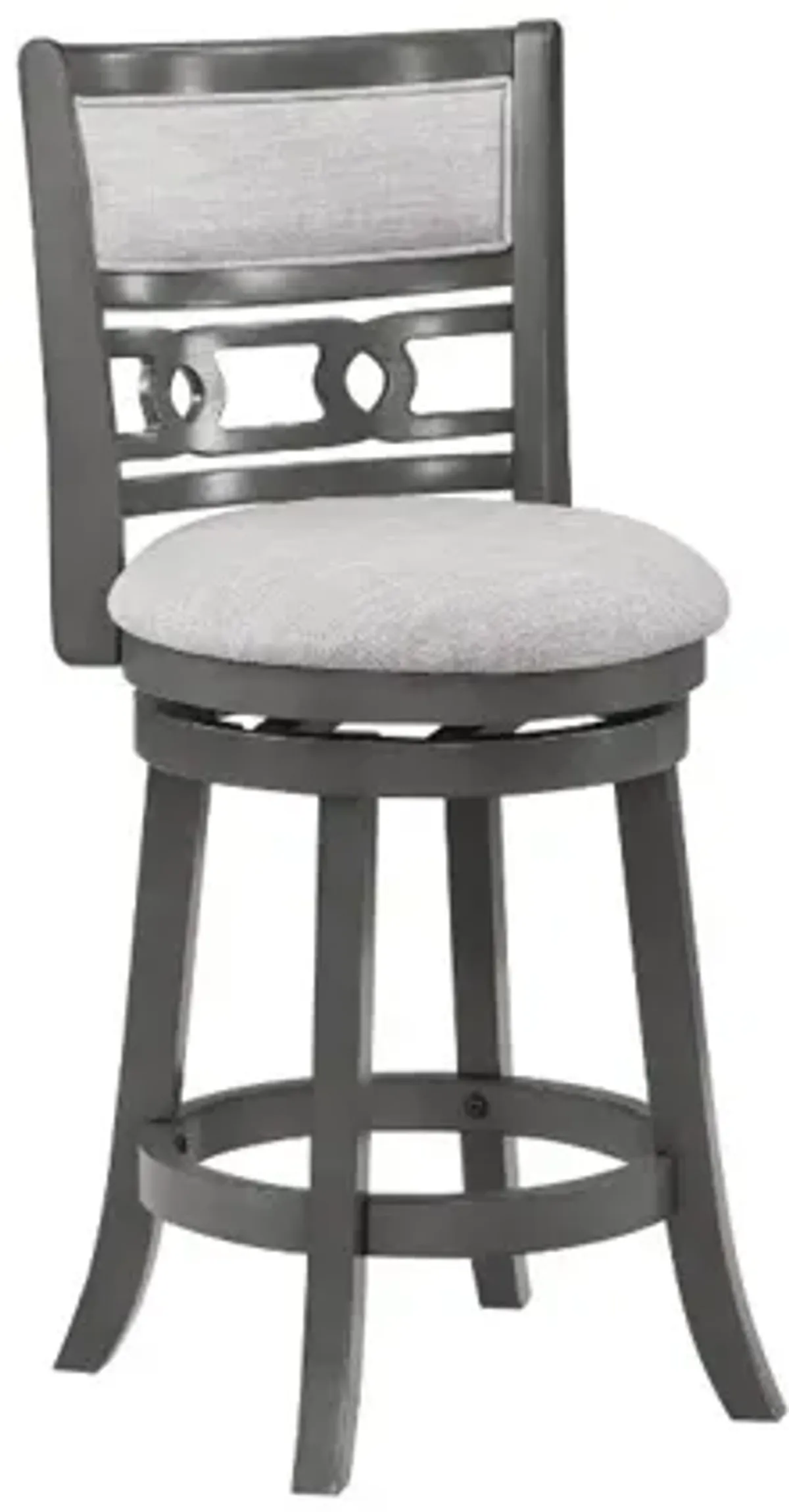 Gia Counter Height Stool in Gray