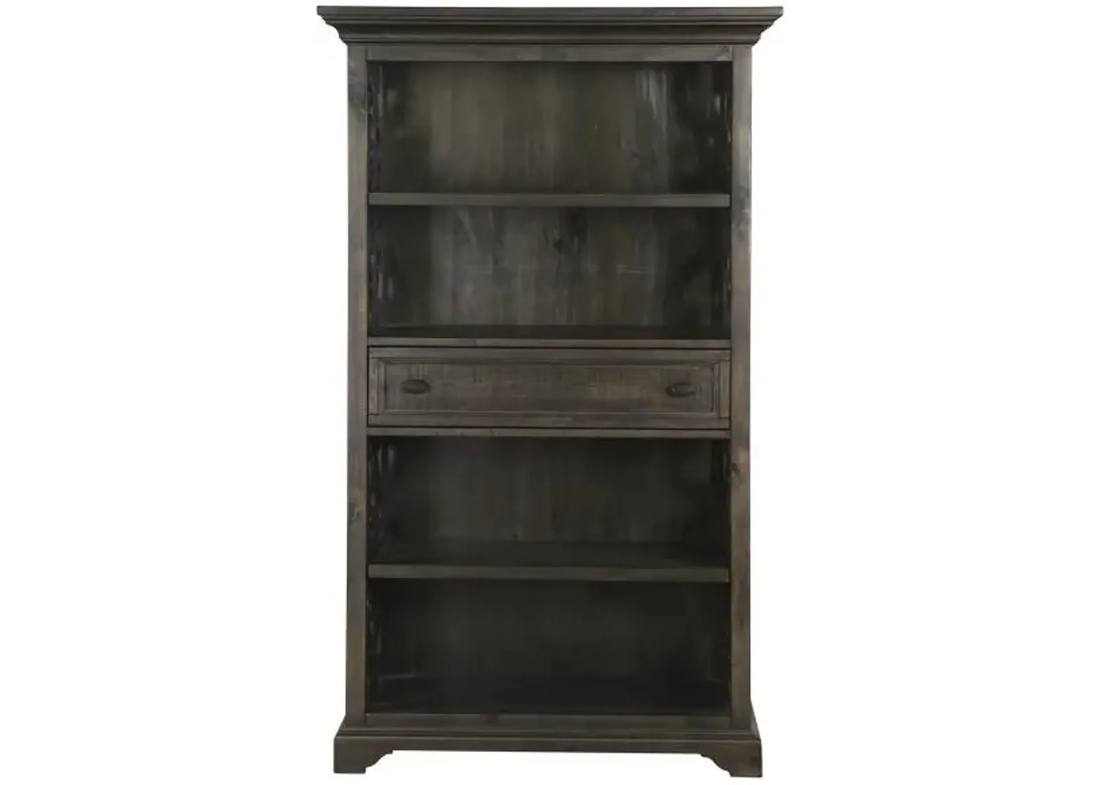 Bellamy Office Bookcase in Charcoal