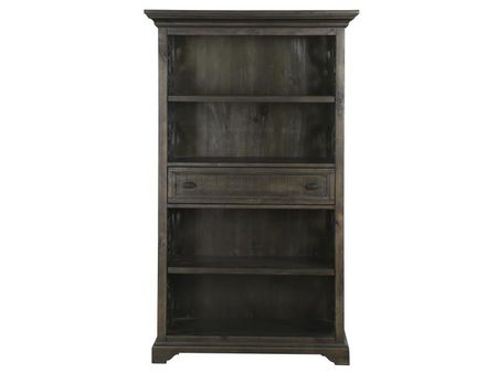 Bellamy Office Bookcase in Charcoal