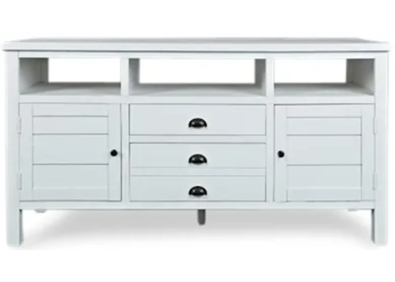 Artisans Media Console in White, 60 Inch