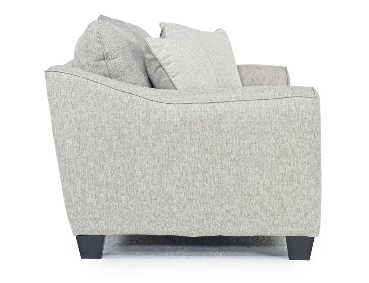 Brazil Loveseat in Dano Cinder