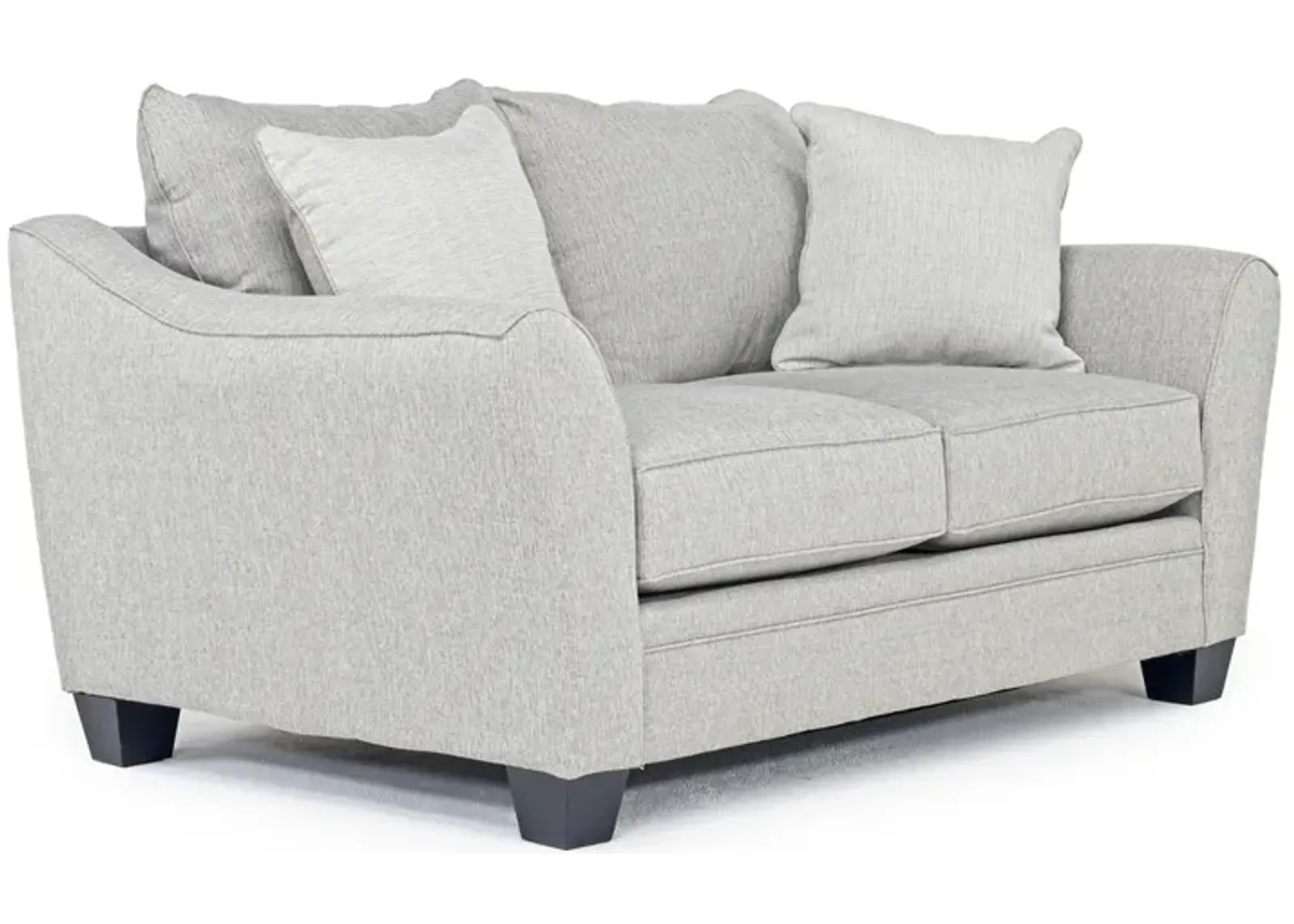 Brazil Loveseat in Dano Cinder