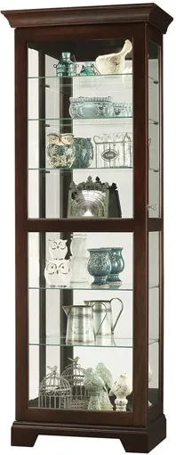 Martindale Curio Cabinet in Espresso