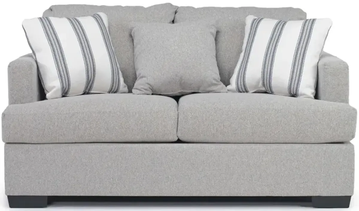 Monica Loveseat in Hoffman Wheat, Gel