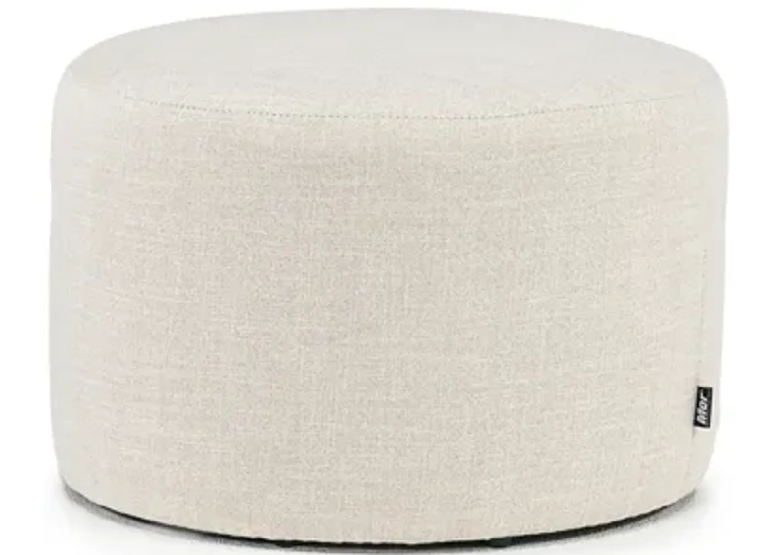 Azuza Accent Ottoman in Effie Linen