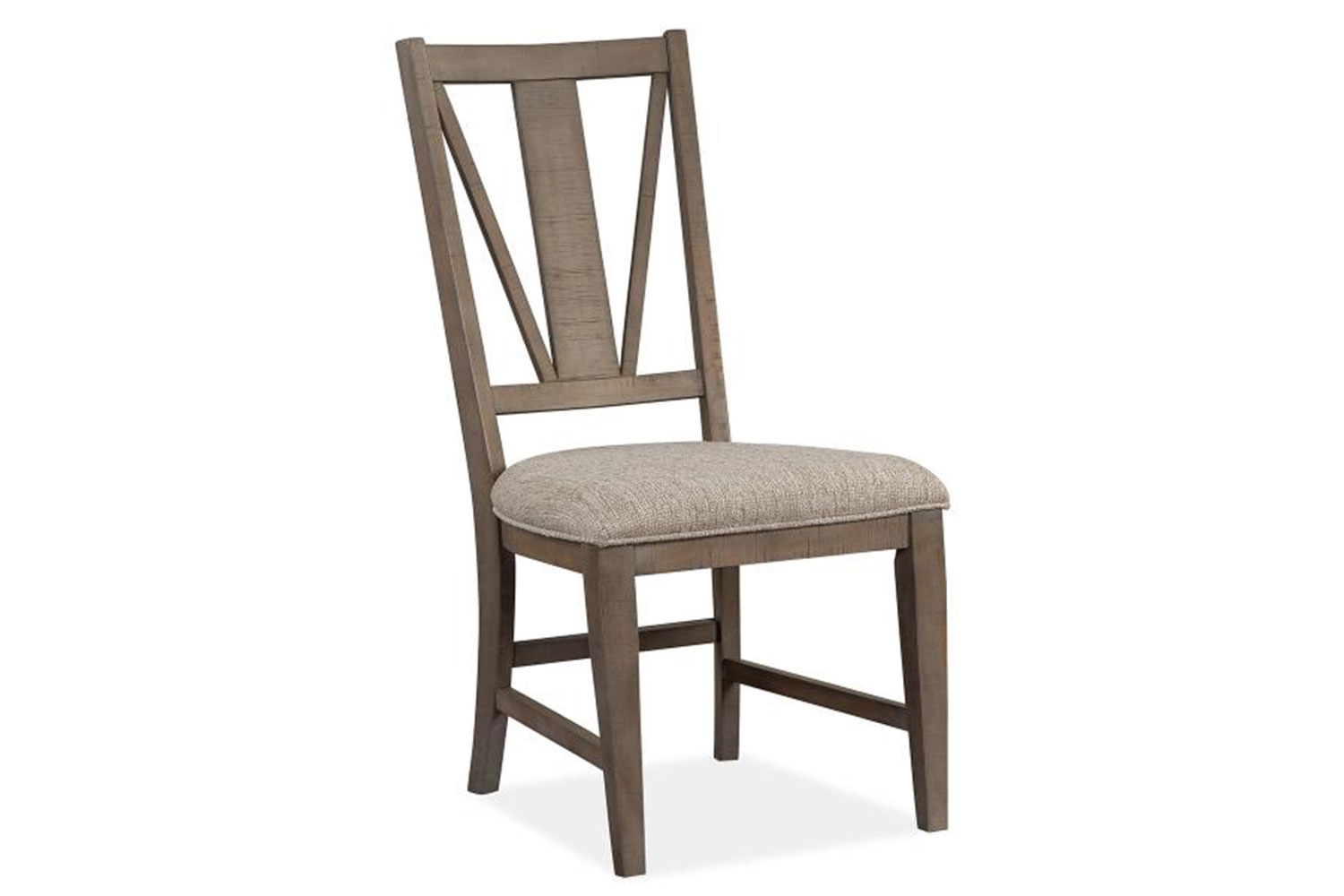 Bay Creek Side Chair in Light Gray, V-Back