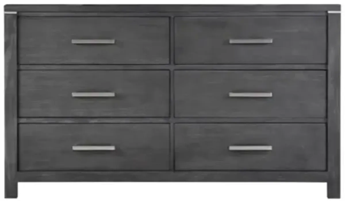 Odessa Dresser in Charcoal Gray