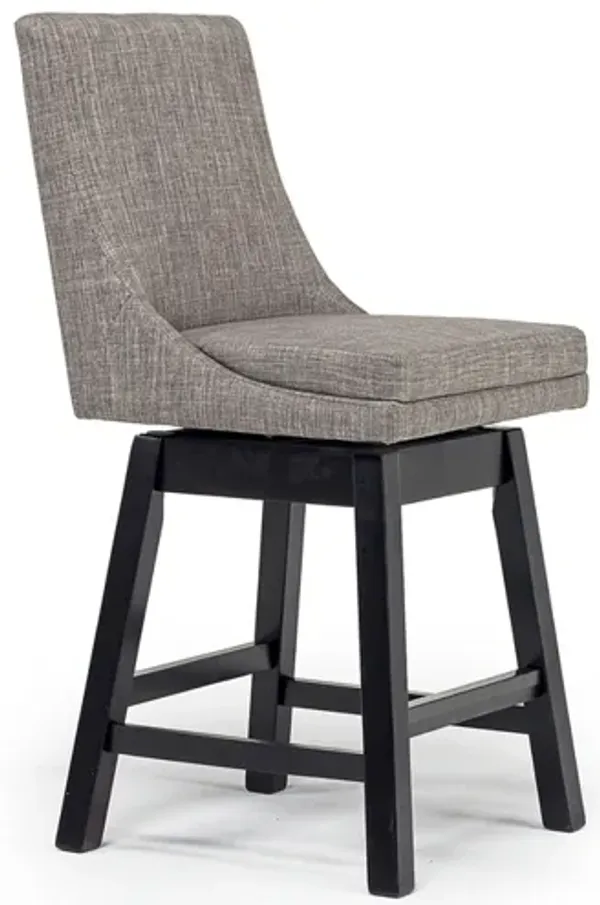 Tallenger Counter Height Stool in Gray, 24 Inch