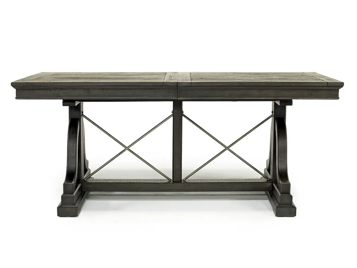 Bay Creek Extendable Dining Table in Graphite