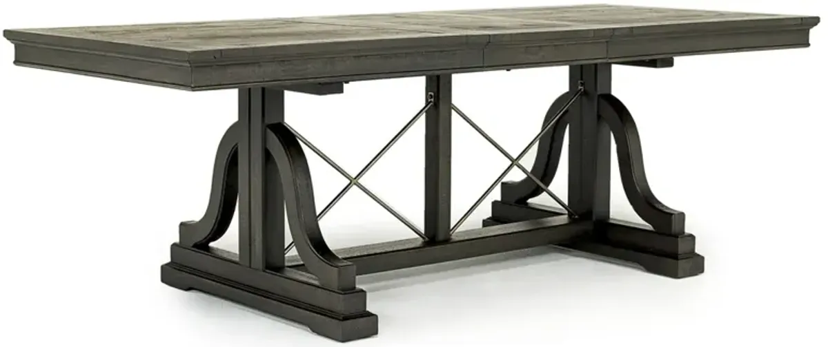 Bay Creek Extendable Dining Table in Graphite