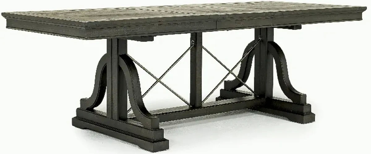 Bay Creek Extendable Dining Table in Graphite