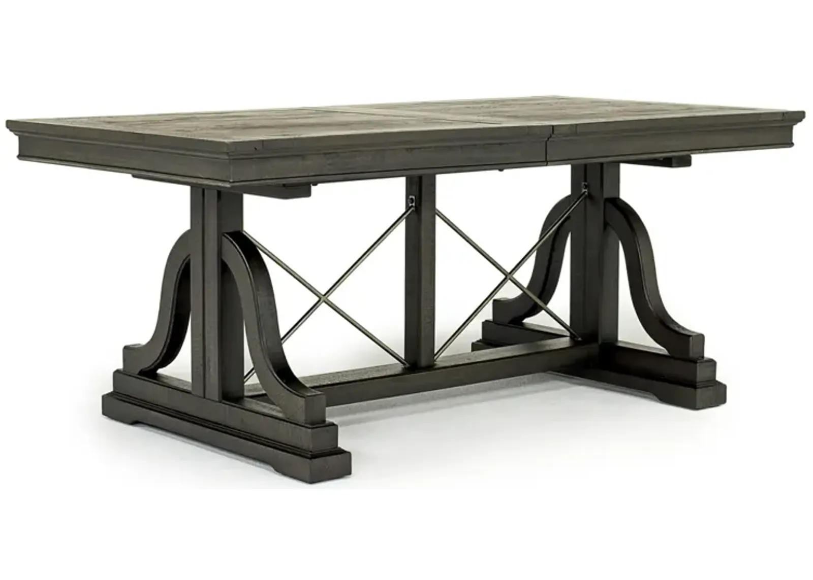 Bay Creek Extendable Dining Table in Graphite