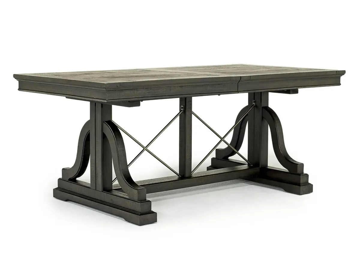 Bay Creek Extendable Dining Table in Graphite