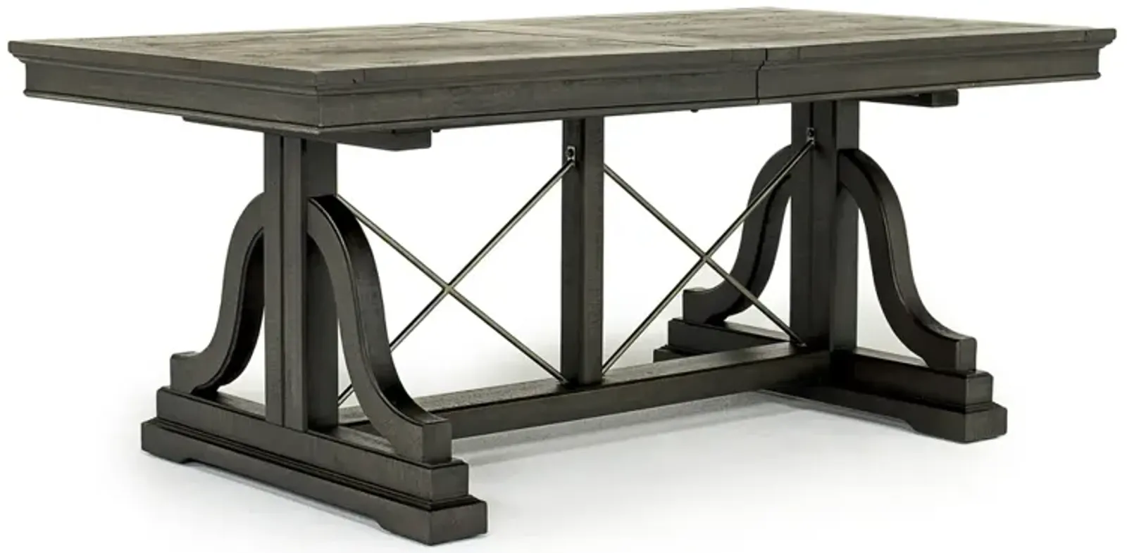 Bay Creek Extendable Dining Table in Graphite