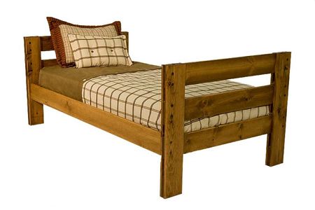 Young Pioneer Bed in Natural, Twin
