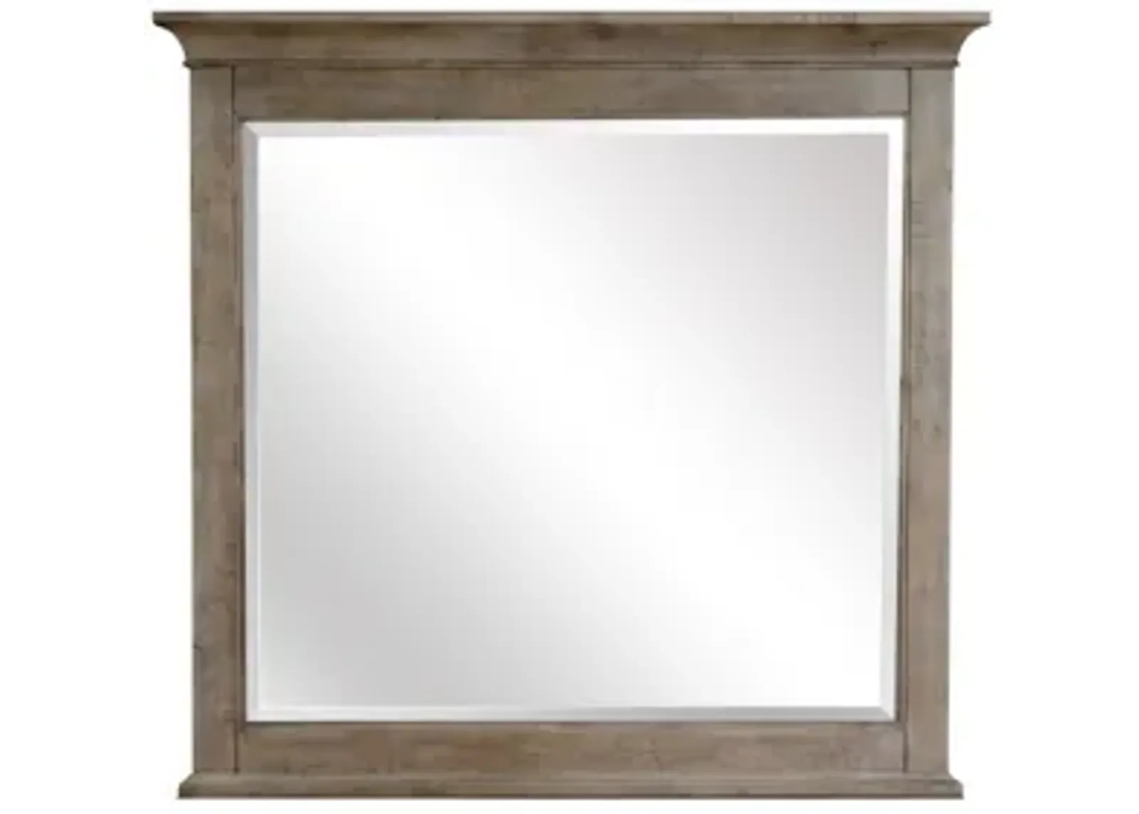 Bay Creek Mirror in Light Gray