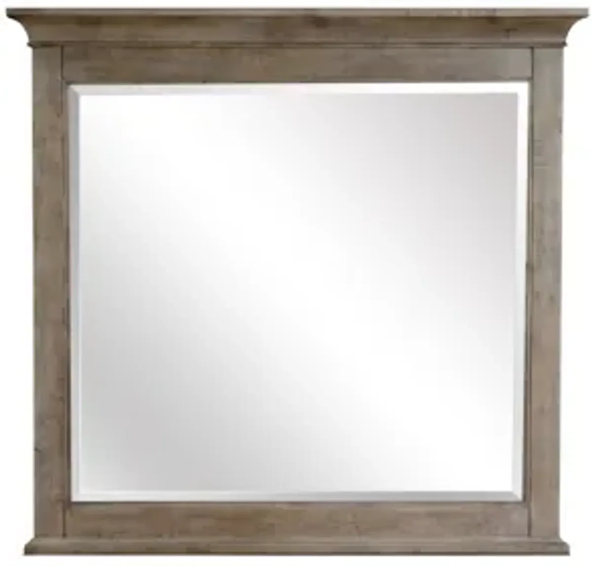 Bay Creek Mirror in Light Gray